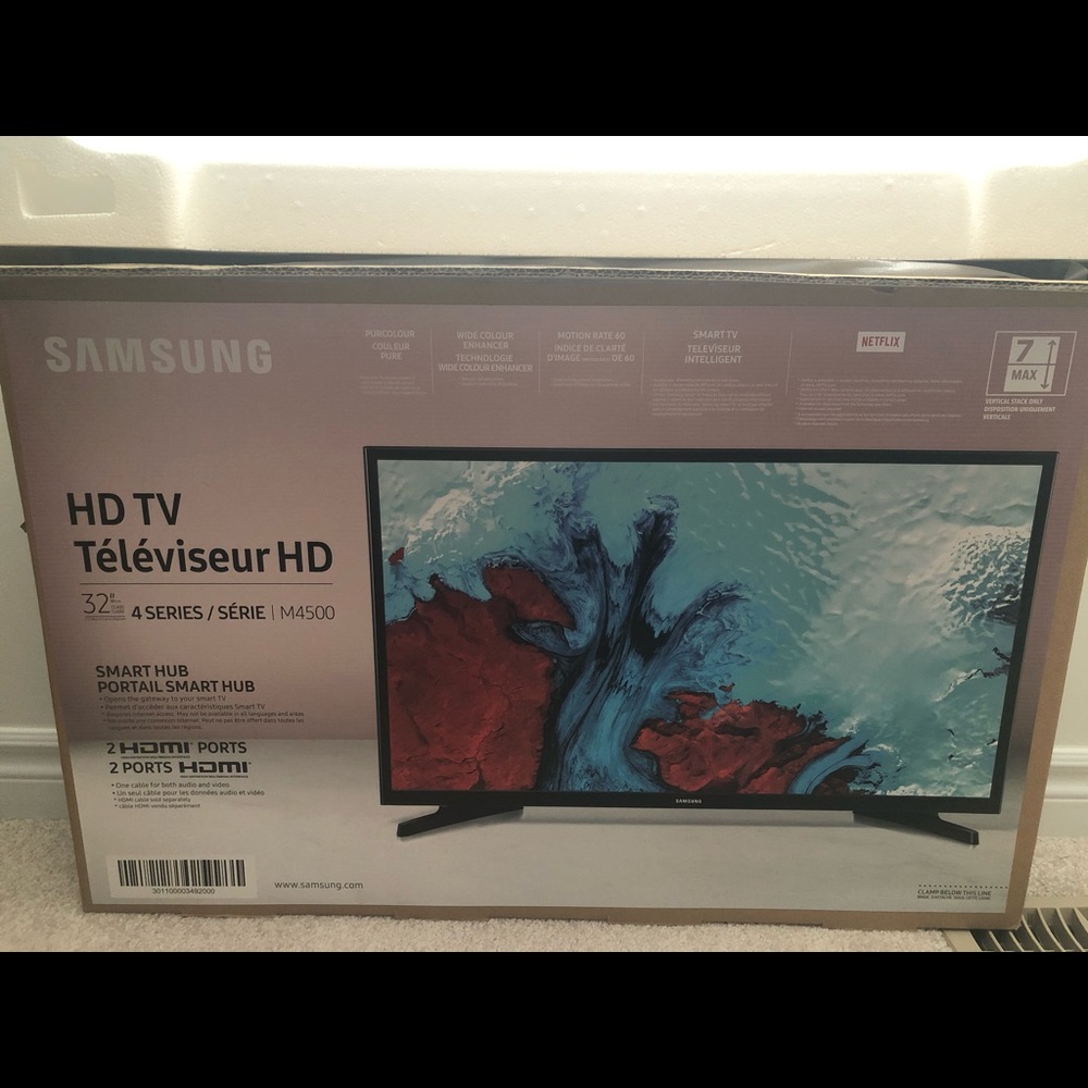 BRAND NEW 32” SMART HUB SAMSUNG HD TV